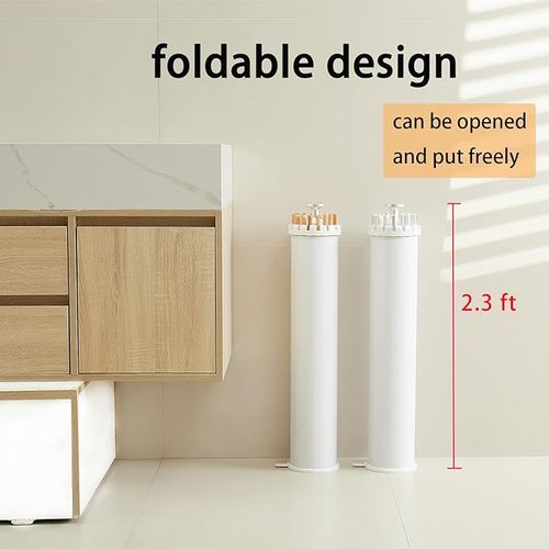 Tripod Clothes Drying Rack, Garment Rack Portable and Foldable Space Saving Laundry Drying Rack - Drying Rack Clothing Floor Folding Balcony Bedroom Household Wooden