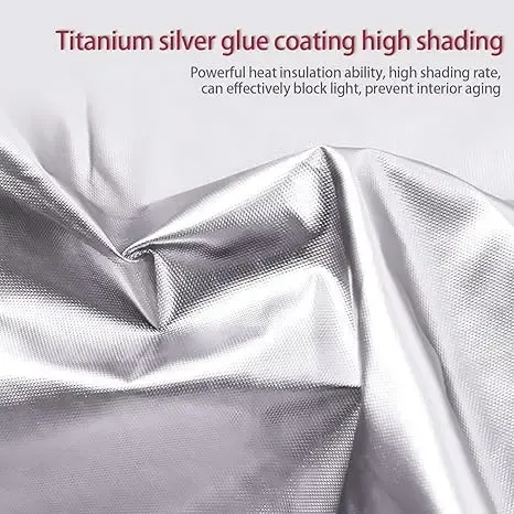 Foldable Anti-UV Windshield Sunshade Multipurpose Car Front Window Heat Protective Umbrella for Sedan SUVs Automotive Exterior Accessories for Men & Women Car Essentials