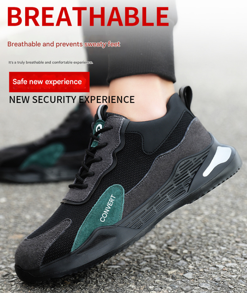 FiberGlass Toe - Work Safety Shoes