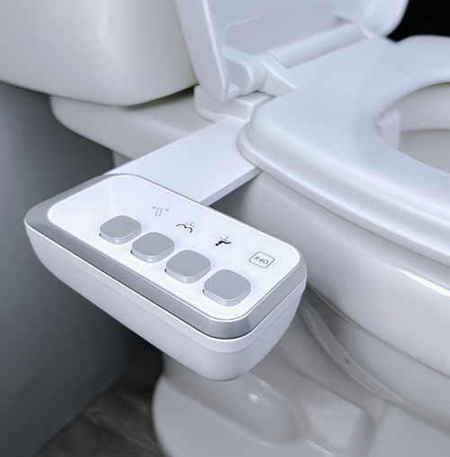 Electric toilet seat bidet