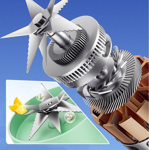 Multifunctional portable juicer with digital display