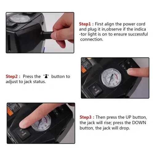 5-Ton Electric-Hydraulic Jack