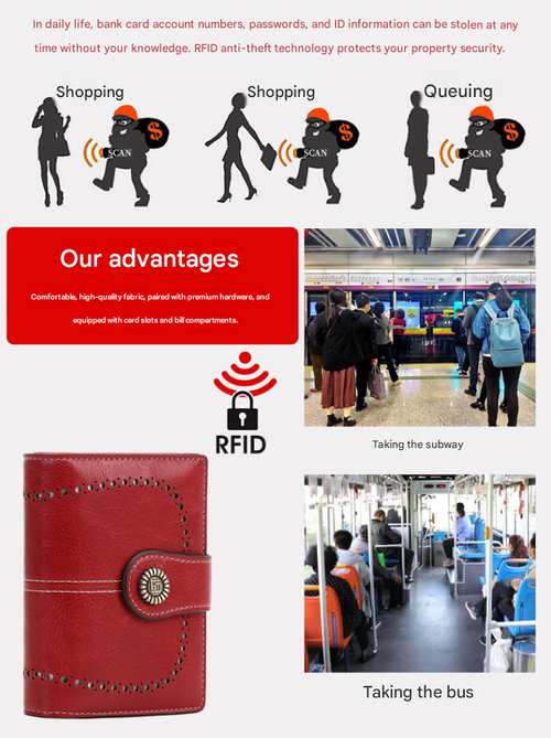 Anti-theft wallet