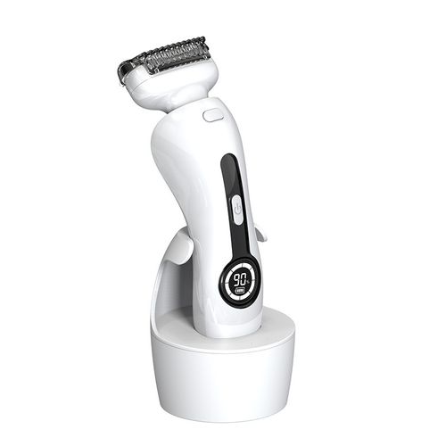 Women Electric Shaver Electric Razor for Womens Bikini Legs Underarm Public Hairs Cordless Rechargeable Trimmer with Detachable Head IPX7 Waterproof