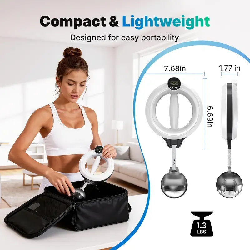Merach 360° Rotating Wrist & Forearm Trainer for Men and Women, Upper Body Strength Tool for Arms, Shoulders & Chest, Portable Home and Gym Fitness Equipment Summervibes