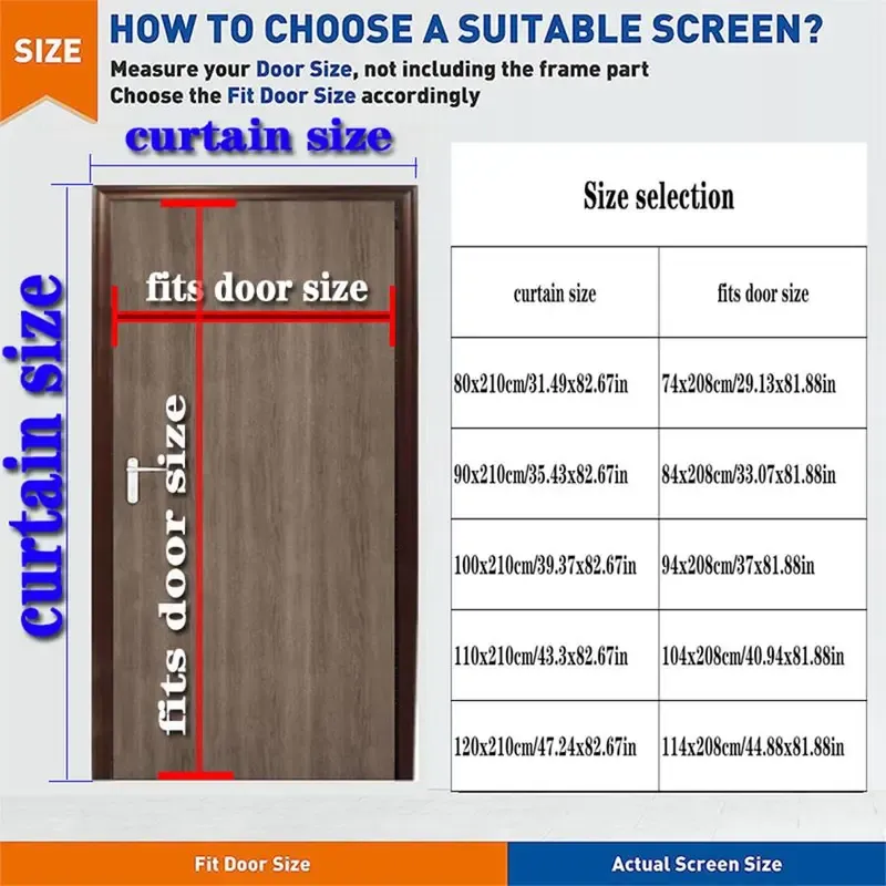 Magnetic Mosquito Net Summer Anti Bug Fly Door Curtain, 1 Count Mesh Automatic Closing Door Screen, Living Room Bedroom Door Curtain for Home