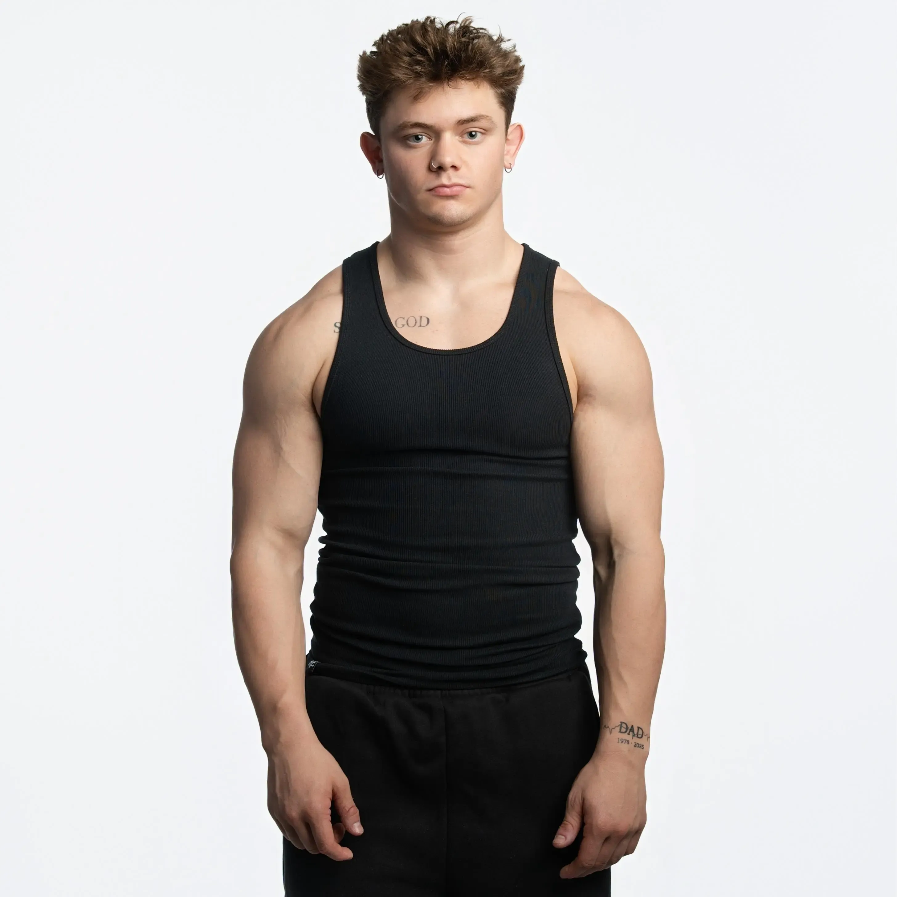 EKKO Beaters Tank Top - True To Size | 370+ GSM | Cotton and Spandex