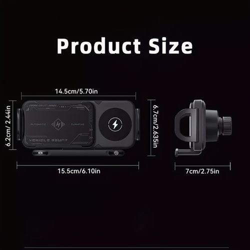 Two-In-One Automatic Rotating Car Holder