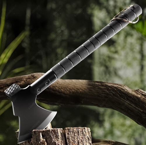 Durable Survival Hatchet - Multi-Tool Axe with Hammer