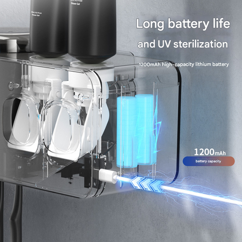 Smart Touch-Controlled Sterilizing and Drying Toothbrush Holder