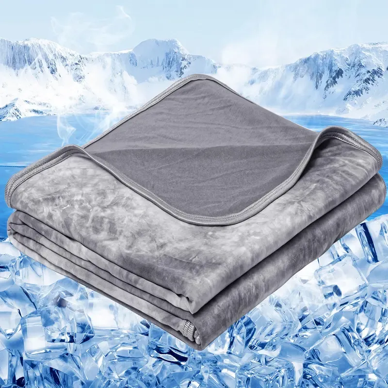 Inhand Cooling Blanket Queen Size, Summer Blankets for Hot Sleepers & Night Sweat, Thin Blanket Cold Cool Lightweight Cooling Blanket for Couch Bed,Breathable Cooling Blanket,Light Blanket for Hot Sleepers,Comfy Bedding,Gift for Summer