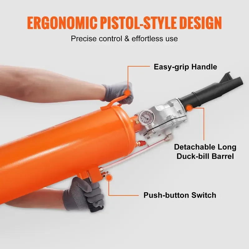 Tire Bead Blaster, Summervibes, Various specifications, Handheld Bead Bazooka, Upgraded Portable Tire Inflator Tool, For Tractor Truck ATV Car, Repair