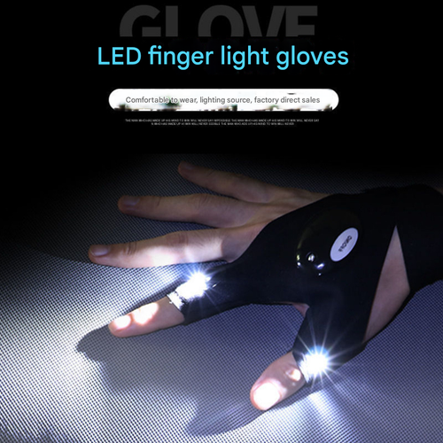 Lighting gloves finger light gloves
