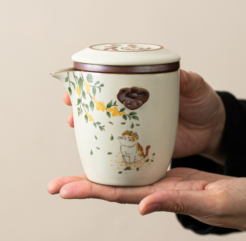Ru Kiln Portable Travel Tea Set
