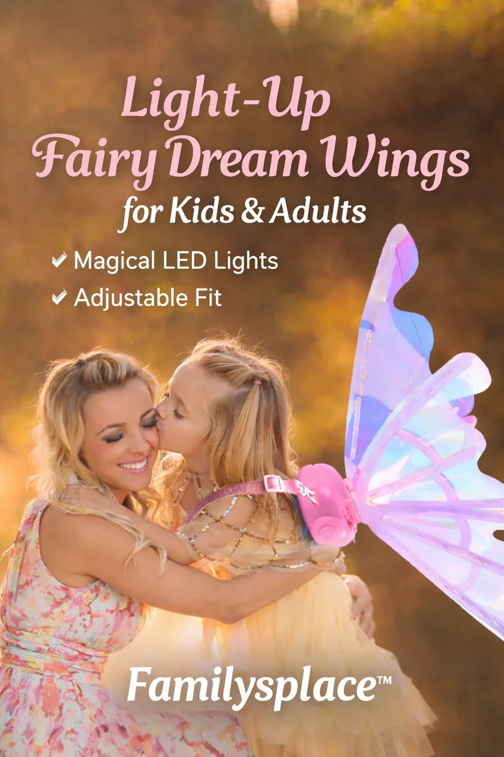 Light-Up Fairy Dream Wings - Familysplace™