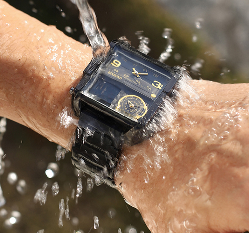Multifunctional Quartz Watch With Oversized Dial