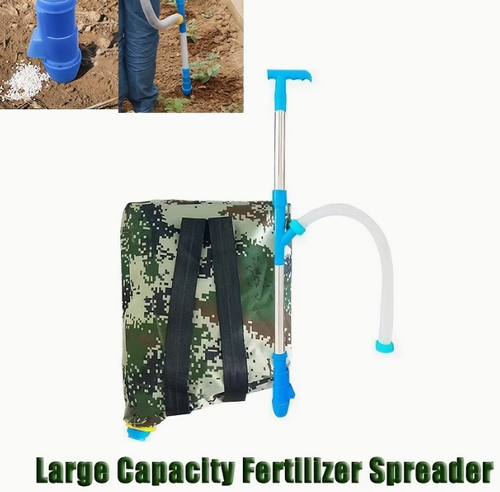 1set Large Capacity Fertilizer Spreader with Garden Knob for Backpack Corn Tree Fertilizing Featuring corn topdressing device, fertilizer spreader, fertilizer runner, fertilizer point device, and fertilizer machine