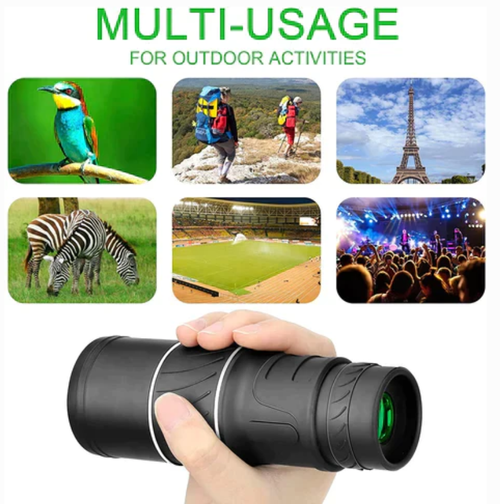 ✨See the Unseen✨40X60 Monocular bifocal optical zoom telescope🔭