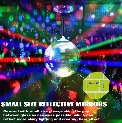 Remote Control RGB DJ Disco Ball Light