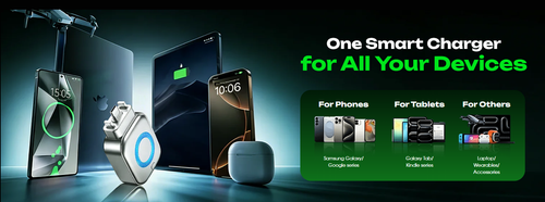 140W Smart Auto-Disconnect Fast Charger