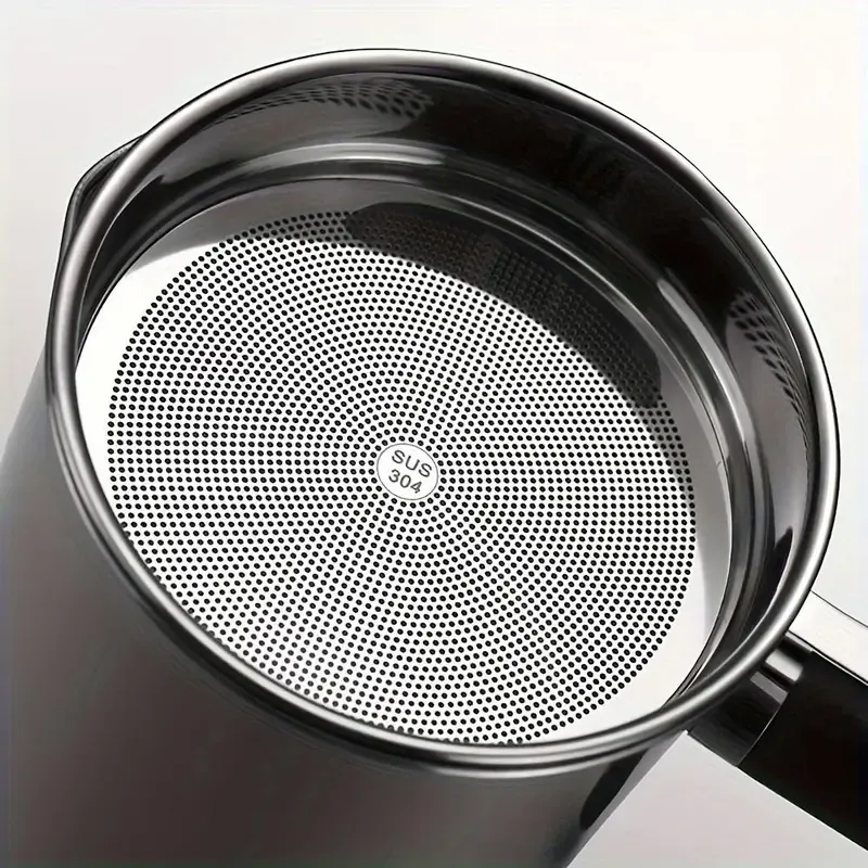 1pc Stainless Steel Grease Strainer and Oil Storage Container, 1.8L Durable Leak-Proof Design with Fine Mesh Filter, Easy-to-Clean Lid, Ideal for Frying Residue Filtration smart kitchen tools