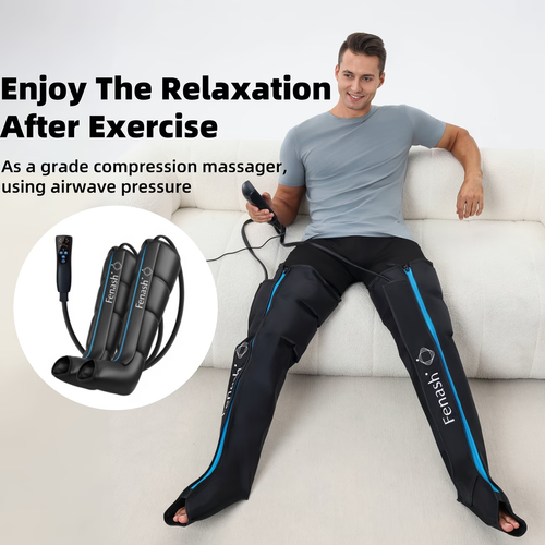2 Pics Professional Massager Personal Care Accessories Massagers Professional Massage Equipment, Full Massager System with Dynamic Compression Technology, Kneading Squeeze Deep Relaxation, Christmas Gift for Dad Mom And Lover