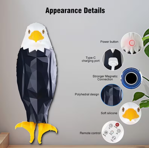 Magnetic Projection Night Light & Sensor LED Wall Lamp