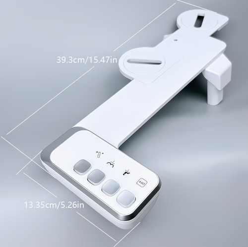 Electric toilet seat bidet