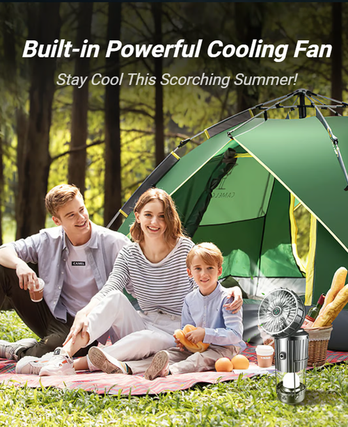 SOLARFAN LAMP  5-in-1