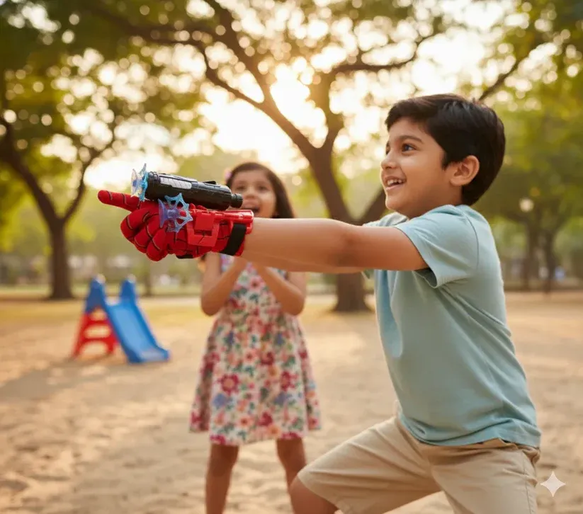 Spidey WebBlaster™- Interactive Action-Packed Web Shooter for Little Superheroes