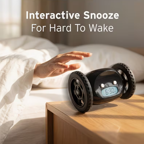 The Alarm Clock That Runs Away