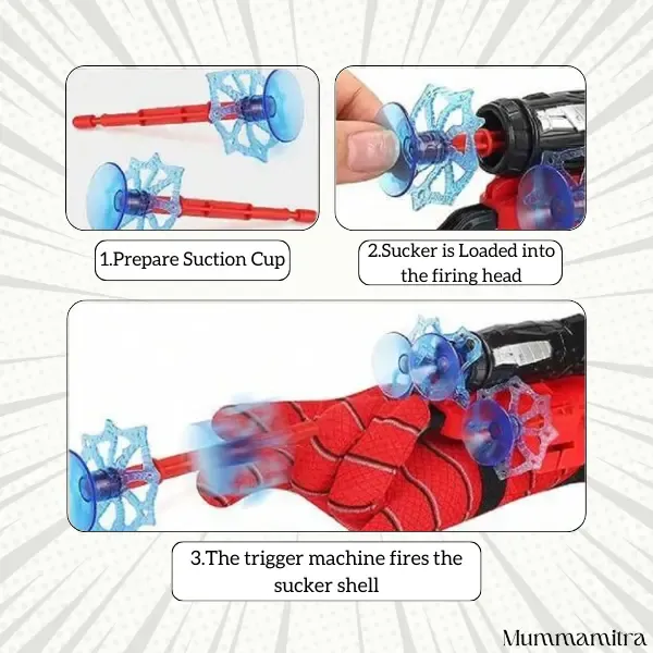 Spidey WebBlaster™- Interactive Action-Packed Web Shooter for Little Superheroes