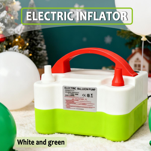 high-power electric balloon pump balloon blower inflatable pump double hole automatic inflator inflatable ball machine wedding room balloon blowing weapon