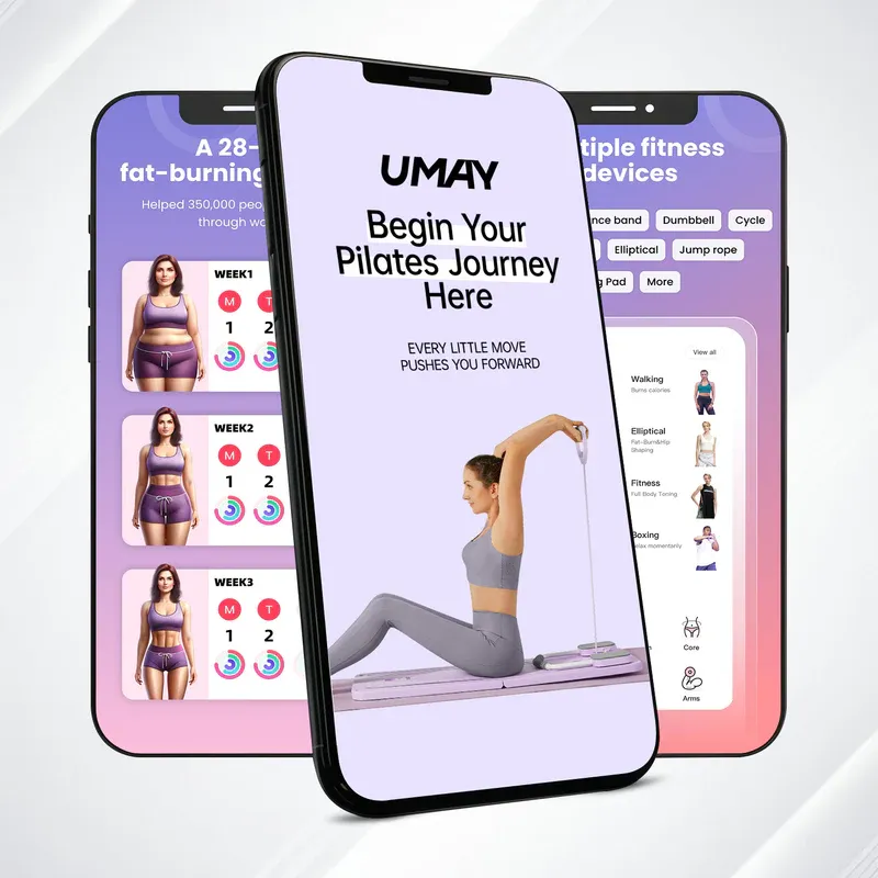 Umay TB10 5-in-1 Portable Pilates Board Reformer