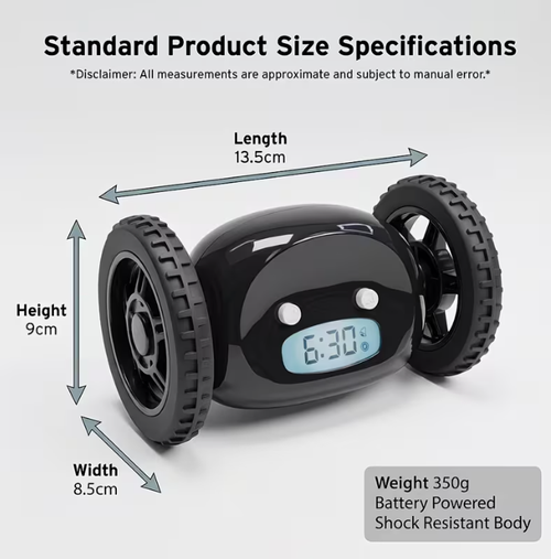 The Alarm Clock That Runs Away