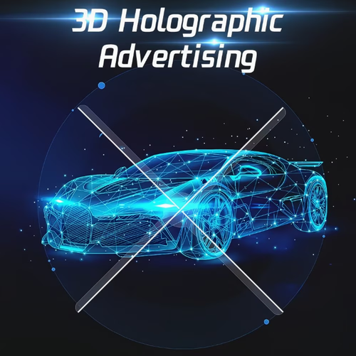 New Upgraded 3D Holographic Fan