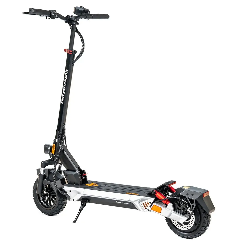 KuKirin M4 Max Electric Scooter 18.2Ah 48V 800W Motor Recommended Top Speed 25KM-H 10inch Moped Electric Scooter 64KM Mileage Electric Scooter Max Load 120Kg - Black