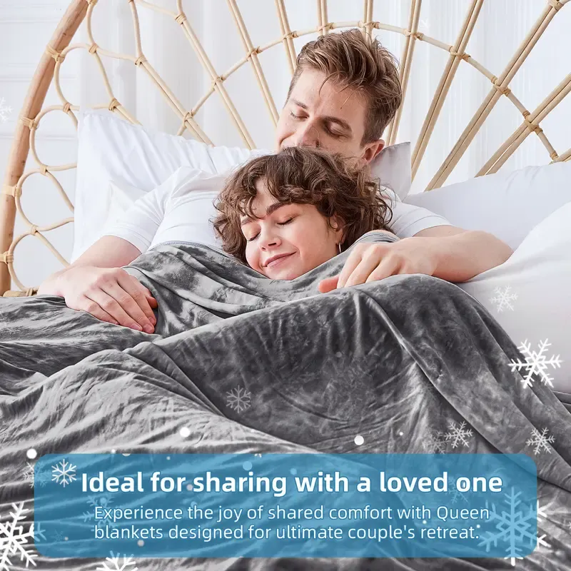 Inhand Cooling Blanket Queen Size, Summer Blankets for Hot Sleepers & Night Sweat, Thin Blanket Cold Cool Lightweight Cooling Blanket for Couch Bed,Breathable Cooling Blanket,Light Blanket for Hot Sleepers,Comfy Bedding,Gift for Summer