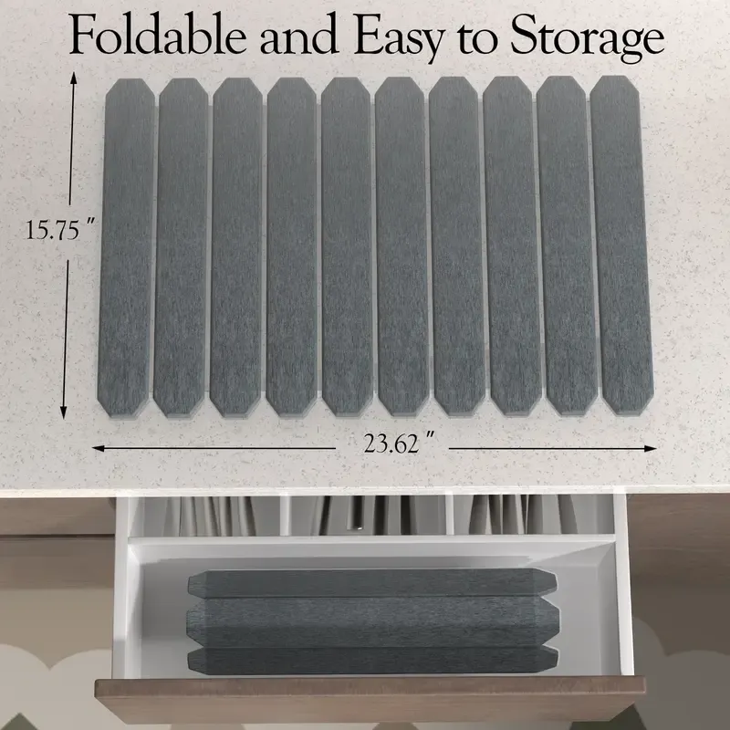 Msercuor Large Stone Dish Drying Mat 24inx16in  Diatomaceous Earth Collapsible Quick Drainage for Kitchen Counter with Sanding Paper & Anti-Slip Pad Coasters Tableware