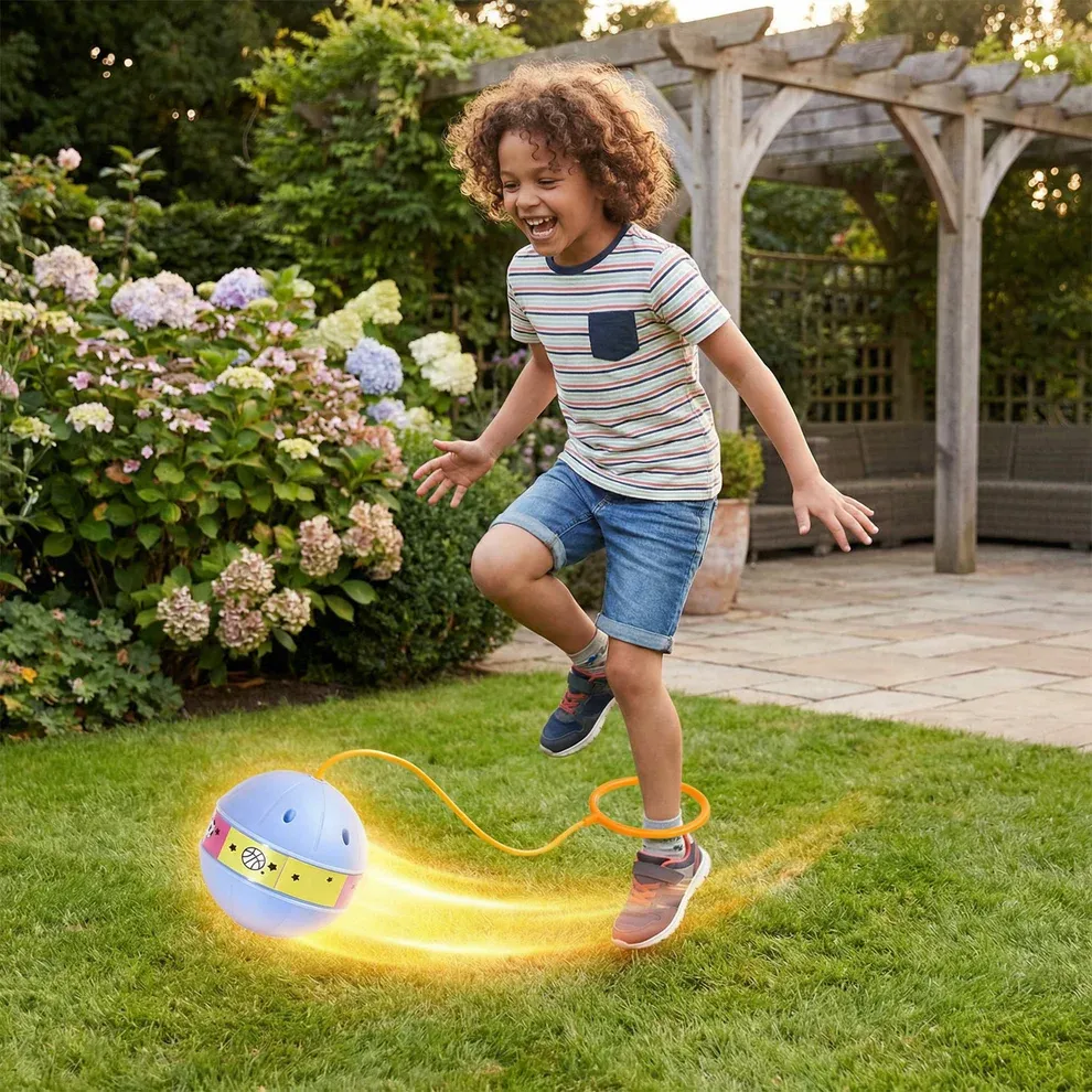 LED Ankle Skip Ball – Interactive Jumping Toy for Kids