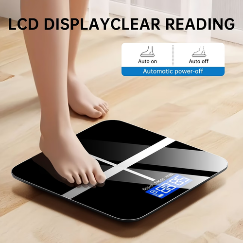 Weight Scale Electronic Scale, 179.62kg Digital Bathroom Scale, High-precision Weight Scale with LCD High-definition Display And Temperature Display (switchable Between KG And Scale), Ultra Wide Platform, High-precision Electronic Weighing.