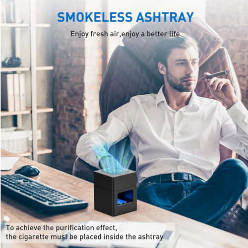 Multifunctional Smokeless Ashtray