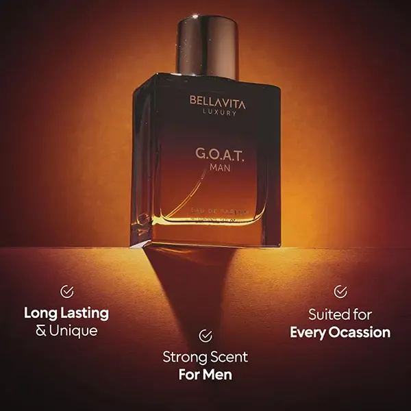 Trio Noir by BellaVita Luxury | Perfume Combo for Men & Women | G.O.A.T. Man – Bergamot, Amber & Vetiver | CEO Man – Lemon, Lavender, Tonka & Agarwood | Night Fever – Bergamot Mandarin, Peach, Musk & Vanilla | Long Lasting, Vegan