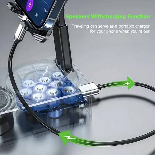 Wireless Audio Bluetooth Speaker 5in1 Phone Holder