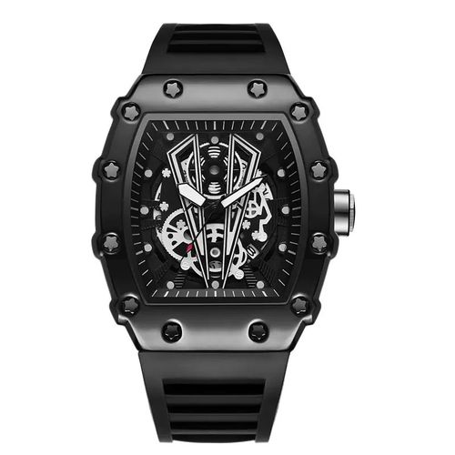 Large dial men's quartz watch waterproof sports watch square men's watch luminous watch