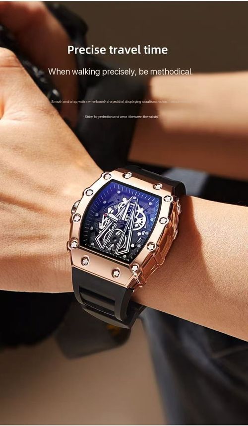 Large dial men's quartz watch waterproof sports watch square men's watch luminous watch