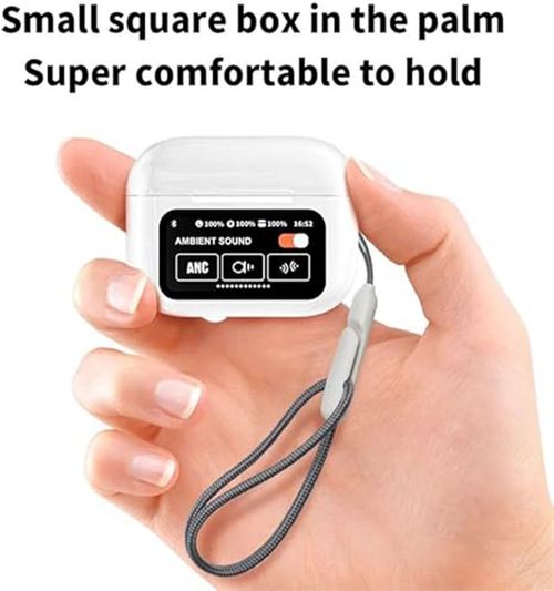 Latest hot-selling wireless Bluetooth earphones Color LED Touch Screen Noise Cancelling Headphones with Long Battery Life