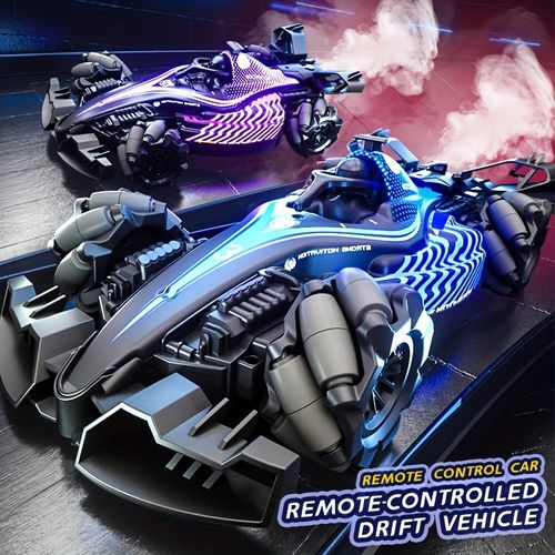 Gesture Hand Remote Control Car 2.4Ghz 4WD 360°Rotation Drift RC Stunt Racing Car with Light & Sound & Spray Toys Car