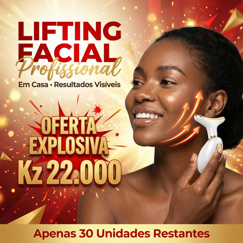 💖🔴🌸Bastão Emagrecedor Facial 7 Cores - 👑Antienvelhecimento para Rosto, Pescoço e Olhos Firmes! 🦋💫