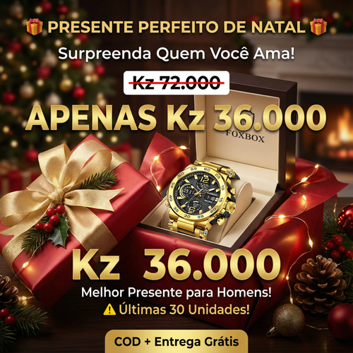 🇦🇴Estilo Premium para Luanda |Relógio Masculino Esportivo Duplo Display ⌚🔥 À Prova de Água 💧 | Noturno Luminoso 🌙 | Perfeito para Homens de Luanda💎⌚